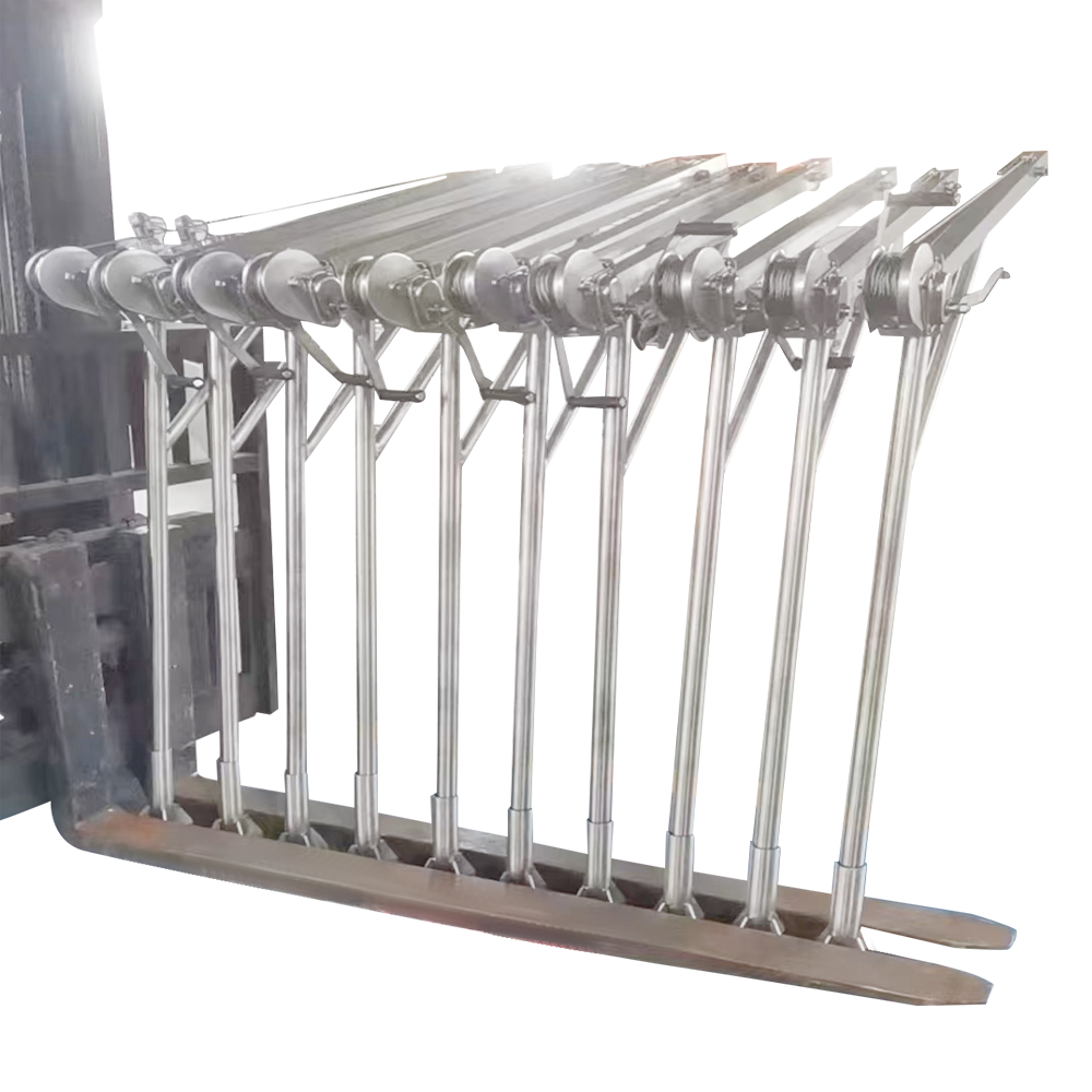 Dispozitiv de ridicare a oțelului inoxidabil de tratare a apei reziduale 100kg-200 kg